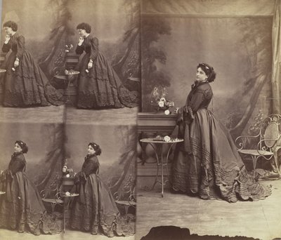 最終、1866年。 作： Andre Adolphe Eugene Disderi