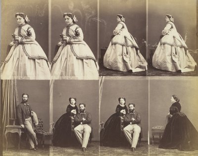 エロイーズ、1863年。 作： Andre Adolphe Eugene Disderi