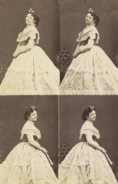 ホノウネ・ケラー、1864-65。 作： Andre Adolphe Eugene Disderi