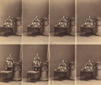 ミス・トラヒエ 作： Andre Adolphe Eugene Disderi