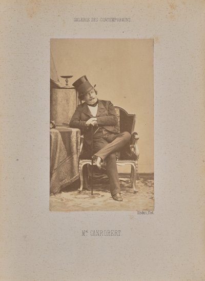 カンロベール元帥 作： Andre Adolphe Eugene Disderi