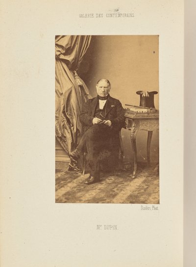ミスター・デュパン 作： Andre Adolphe Eugene Disderi