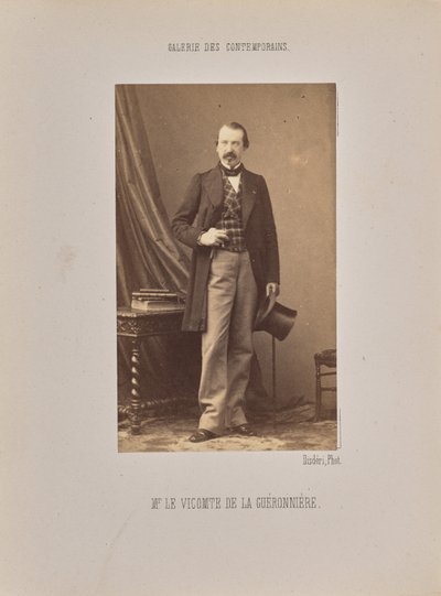 ゲロニエール子爵 作： Andre Adolphe Eugene Disderi