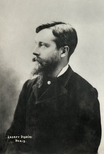 アンドレ・ルボンの肖像（写真） 作： Andre Adolphe Eugene Disderi