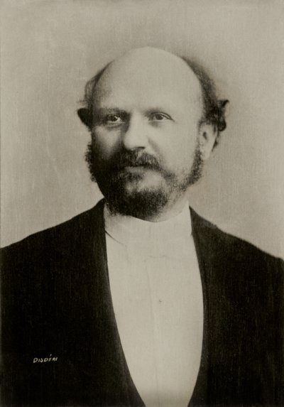 エミール・ショータンの肖像（写真） 作： Andre Adolphe Eugene Disderi