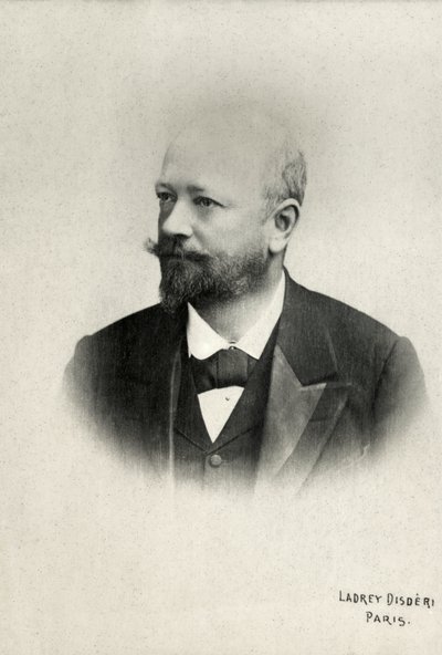 アンリ・ブーシェの肖像（写真） 作： Andre Adolphe Eugene Disderi