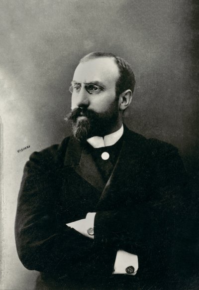 マルセル・ハベールの肖像（写真） 作： Andre Adolphe Eugene Disderi
