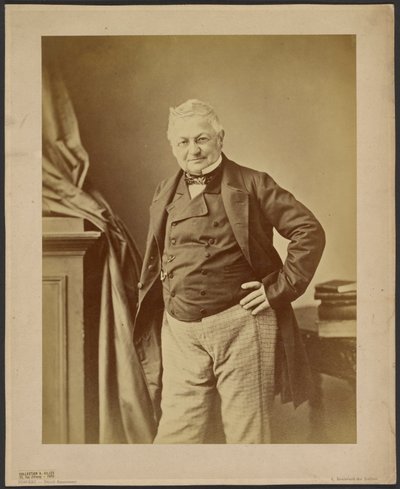 アドルフ・ティエールの肖像 1797-1877 年、1860 年頃。 作： Andre Adolphe Eugene Disderi