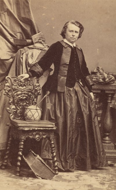 ローザ ボヌールの肖像 1822 ～ 1899 年、1860 年代初頭。 作： Andre Adolphe Eugene Disderi