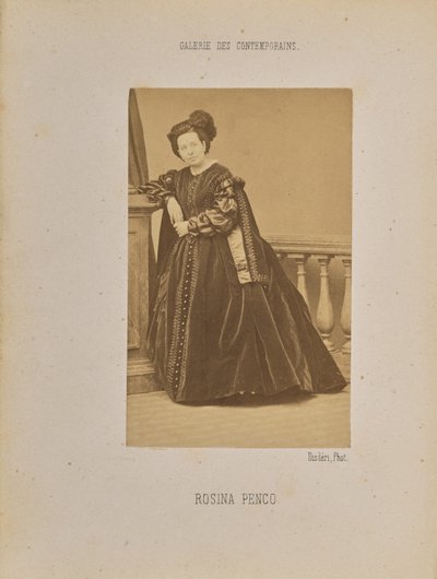 ロージナ・ペンコ 作： Andre Adolphe Eugene Disderi