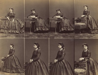 シュナイダー、1863 年 5 月から 8 月。 作： Andre Adolphe Eugene Disderi
