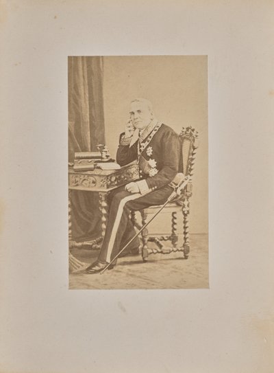 ルイ・シブラリオ伯爵閣下 作： Andre Adolphe Eugene Disderi