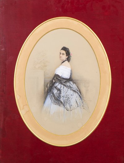 ミセス・ハミルトン・ダンカン（1912年没 作： Andre Adolphe Eugene Disderi