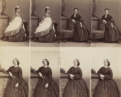 du Beaumenil、フォーサイス、1862 年 10 月～2 月。 作： Andre Adolphe Eugene Disderi