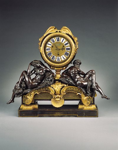 Clock d "Epoque Regence 作： Andre Charles Boulle
