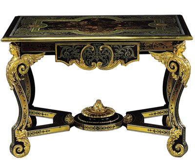 ルイXIVセンターテーブル、c.1685 作： Andre Charles Boulle
