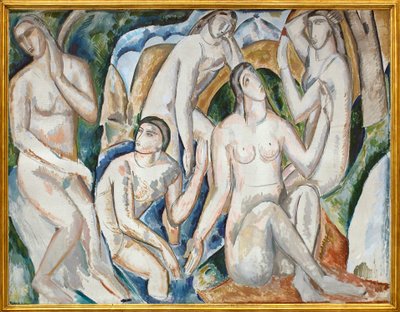 入浴者 作： Andre Derain