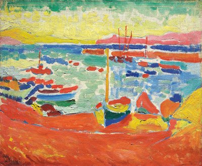 コリウールのボート 作： Andre Derain