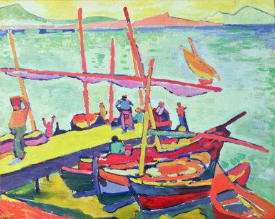 ボート 作： Andre Derain
