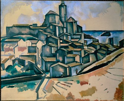 カダケス アンドレ・ドラン（1880-1954）の絵画 1910年 プラハ、ナショナル・ギャラリー 作： Andre Derain