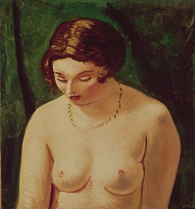 女性ヌード（油彩・キャンバス） 作： Andre Derain
