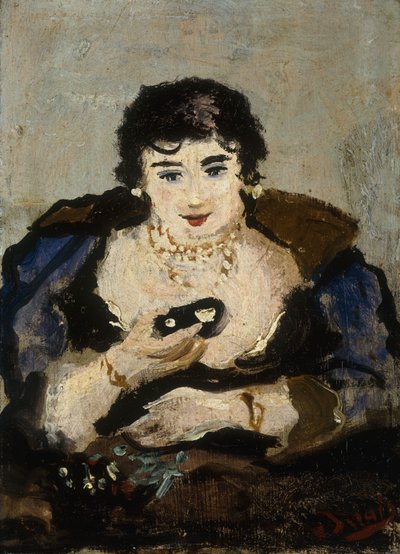 劇場の女 作： Andre Derain