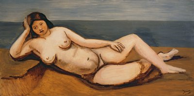 大きな涅槃像 1926-27年頃 油彩・カンヴァス（287579も参照 作： Andre Derain