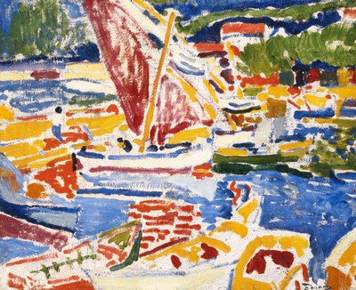 ル・プティ・ポルト、レスタク 作： Andre Derain