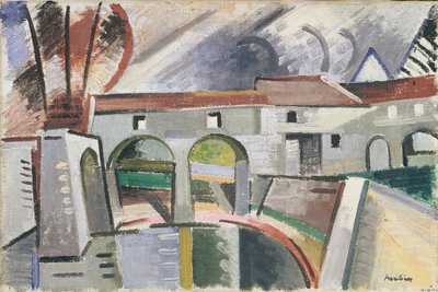 マルヌの粉ひき場 作： Andre Derain