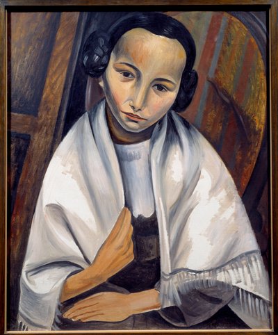 少女の肖像 作： Andre Derain