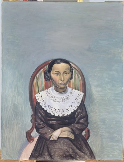 黒衣の少女の肖像 作： Andre Derain