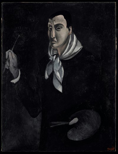 画家の肖像 1912-14年頃 油彩・カンヴァス 作： Andre Derain