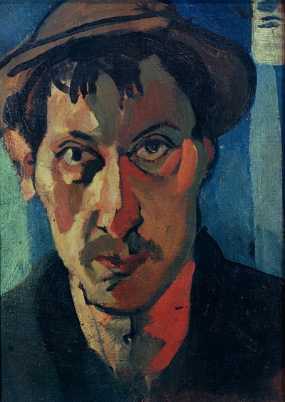 ペタンコ帽子の自画像 作： Andre Derain
