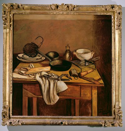 キッチンテーブル 作： Andre Derain