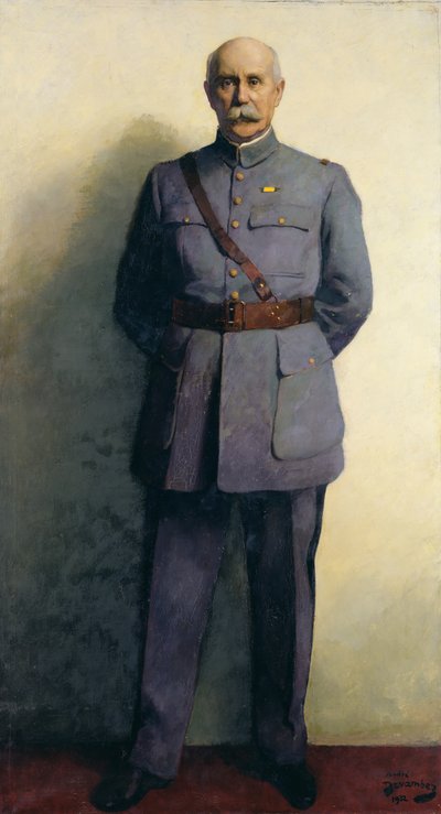 フィリップ・ペタン元帥の肖像（1856-1951）1932 作： Andre Devambez