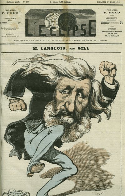 ジャン＝シャルル・ラングロワの漫画（Jean Charles Langlois 作： Andre Gill