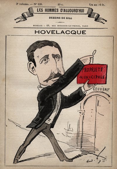アンドレ・ギル（1840-85）による1779年から1880年頃の「Les Hommes d