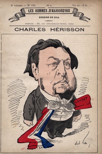 アンドレ・ギル（1840-85）による1779年～1880年頃の「Les Hommes d