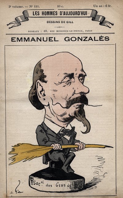 アンドレ・ギル（1840-85）による1779～1880年頃の「Les Hommes d