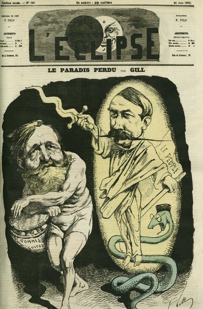 Le Paradis Perdu, Clement Duvernois/Adam (1836-1879) 狩猟の楽園 by Vitu/L