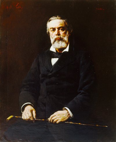 ジュール・ヴァレスの肖像 1832-1885, 1881. 作： Andre Gill