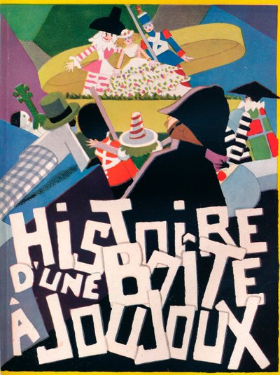 アンドレ・ヘレの歴史的砂丘ボワ・ア・ジューのための表紙デザイン、1926年、1929年 作： Andre Helle