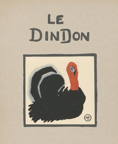 ル・ディンドン "七面鳥の挿絵 作： Andre Helle