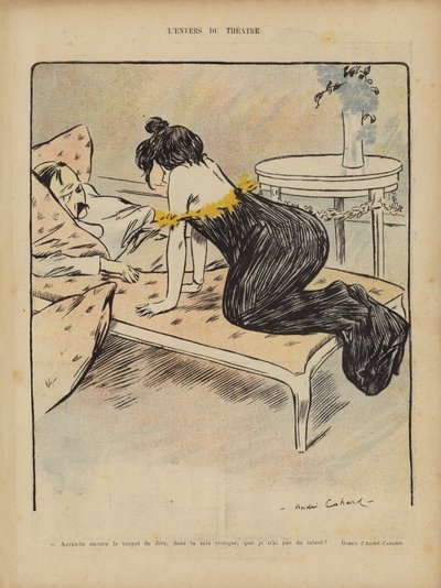 ル・リールのイラスト 作： Andre Philippe Adolphe Cahard