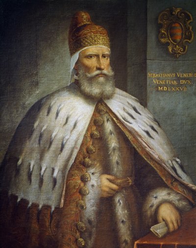 Doge Sebastiano Venierin muotokuva (noin 1496-1578) 作： Andrea (c.1542 c.1617) Michieli