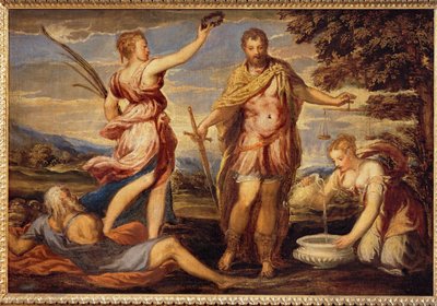 スキピオ・アフリカヌス 1555/60年頃 作： Andrea (fl.1527/30-63) Schiavone