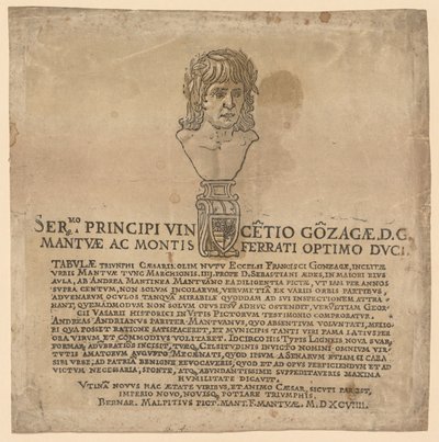 ジュリアスシーザーの勝利、1593-99年。 作： Andrea Andreani