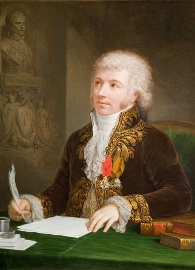 エティエンヌ・ピエールではなくニコラス・フロショ伯爵の肖像、グラーフ・メジャン、1806年。 作： Andrea Appiani
