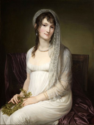 フランチェスカ・ファニー・レチの肖像 1773-1806、1803年頃。 作： Andrea Appiani