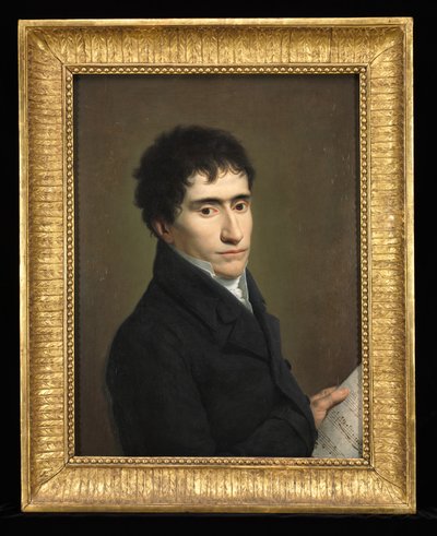 ミュージシャンの肖像、c。 1800。 作： Andrea Appiani